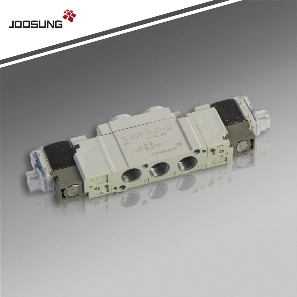 SY7220-5L-02 Double Coil Pneumatic Solenoid Valve