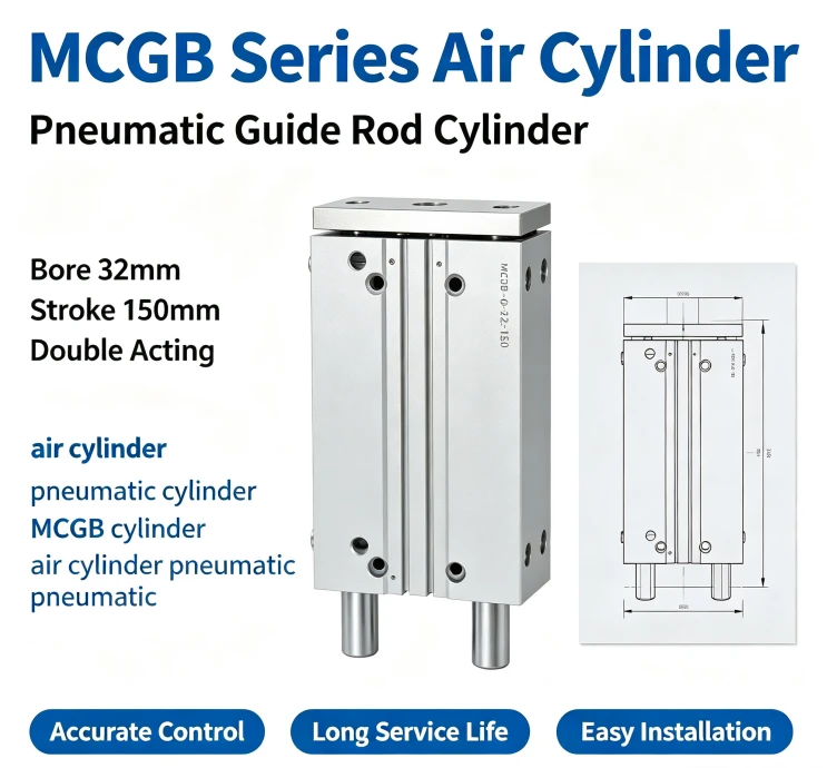 MCGB-03-16-75 Mini Twin-Guide Pneumatic Cylinder price
